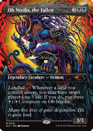 Ob Nixilis, the Fallen |  (015) [Secret Lair Countdown Kit]