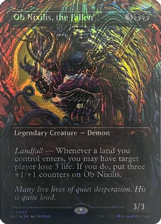 Ob Nixilis, the Fallen (Halo Foil) |  Foil (042) [Secret Lair Countdown Kit]