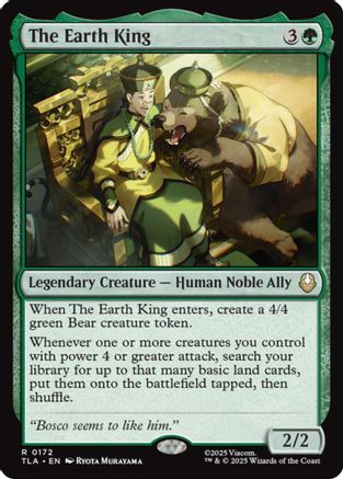 The Earth King |  Foil (172) [Avatar: The Last Airbender]