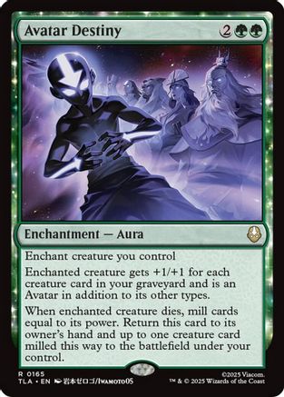 Avatar Destiny |  Foil (165) [Avatar: The Last Airbender]