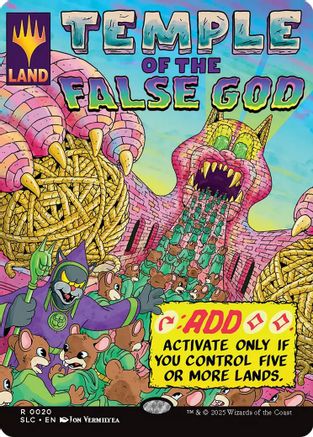 Temple of the False God |  (020) [Secret Lair Countdown Kit]