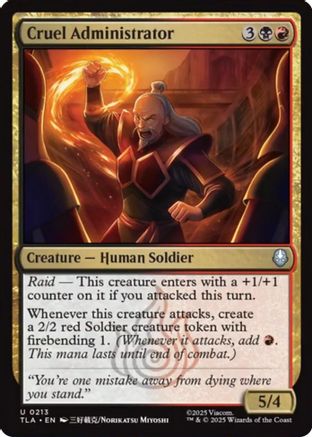 Cruel Administrator |  (213) [Avatar: The Last Airbender]
