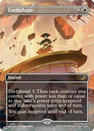 Earthshape (Borderless) |  Foil (067) [Avatar: The Last Airbender: Eternal-Legal]