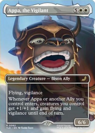 Appa, the Vigilant (Borderless) |  (062) [Avatar: The Last Airbender: Eternal-Legal]