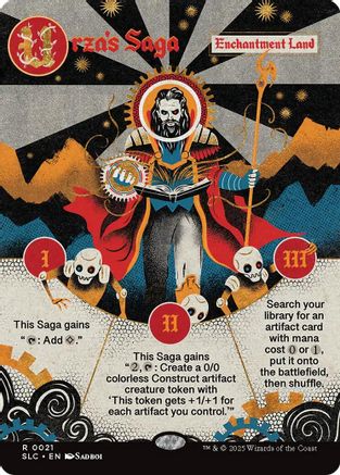 Urza's Saga |  Foil (021) [Secret Lair Countdown Kit]