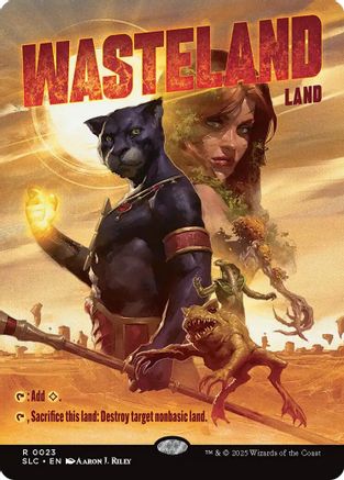 Wasteland |  Foil (023) [Secret Lair Countdown Kit]