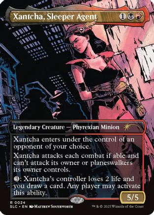 Xantcha, Sleeper Agent |  (024) [Secret Lair Countdown Kit]