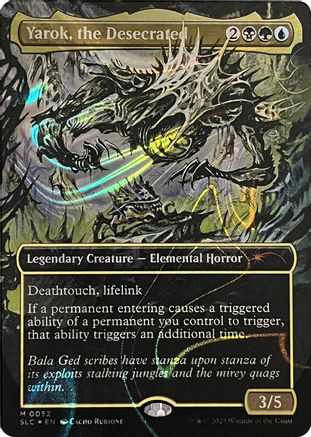 Yarok, the Desecrated (Halo Foil) |  Foil (052) [Secret Lair Countdown Kit]