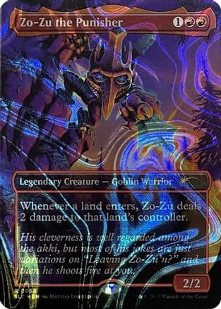 Zo-Zu the Punisher (Halo Foil) |  Foil (053) [Secret Lair Countdown Kit]