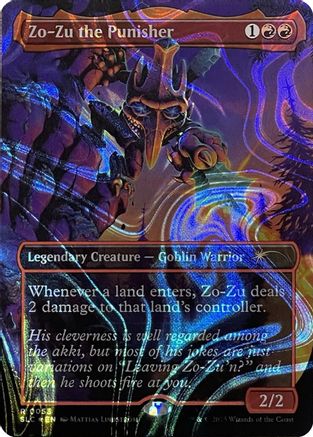Zo-Zu the Punisher (Halo Foil) |  Foil (053) [Secret Lair Countdown Kit]