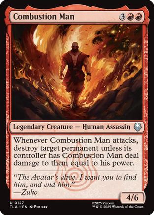 Combustion Man |  (127) [Avatar: The Last Airbender]