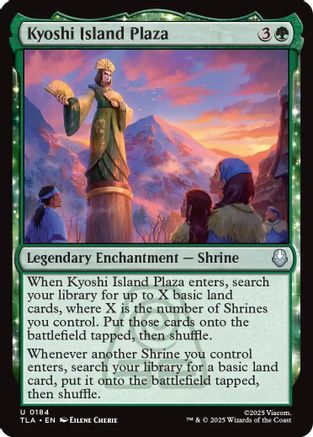 Kyoshi Island Plaza |  Foil (184) [Avatar: The Last Airbender]