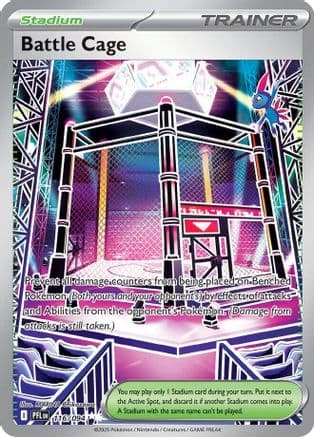 Battle Cage 116/094 - ME02 Phantasmal Flames Holofoil