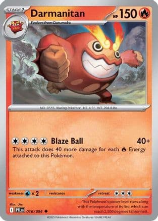 Darmanitan 016- ME02 Phantasmal Flames