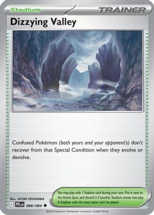 Dizzying Valley 088- ME02 Phantasmal Flames Reverse Holofoil
