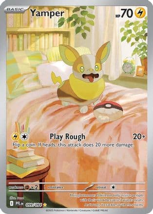 Yamper 099/094 - ME02 Phantasmal Flames Holofoil