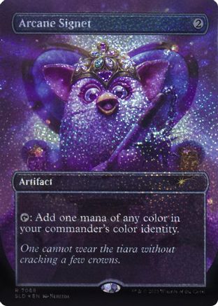 Arcane Signet (7068) (Confetti Foil) |  Foil (7068) [Secret Lair Drop Series]