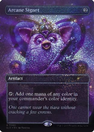 Arcane Signet (7068) (Confetti Foil) |  Foil (7068) [Secret Lair Drop Series]