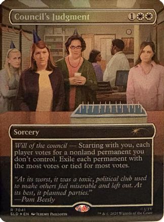 Council's Judgment (7041) |  Foil (7041) [Secret Lair Drop Series]