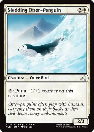 Sledding Otter-Penguin (0273) |  (273) [Avatar: The Last Airbender: Eternal-Legal]