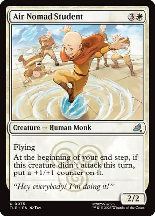 Air Nomad Student |  Foil (075) [Avatar: The Last Airbender: Eternal-Legal]