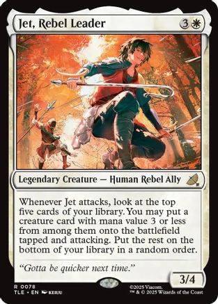 Jet, Rebel Leader |  (078) [Avatar: The Last Airbender: Eternal-Legal]