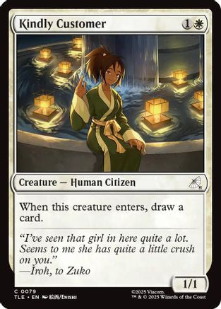 Kindly Customer |  Foil (079) [Avatar: The Last Airbender: Eternal-Legal]