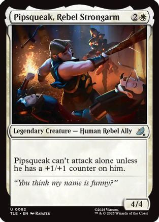 Pipsqueak, Rebel Strongarm |  (082) [Avatar: The Last Airbender: Eternal-Legal]
