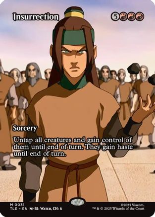 Insurrection (Borderless) |  Foil (031) [Avatar: The Last Airbender: Eternal-Legal]