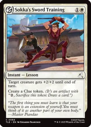 Sokka's Sword Training |  Foil (084) [Avatar: The Last Airbender: Eternal-Legal]