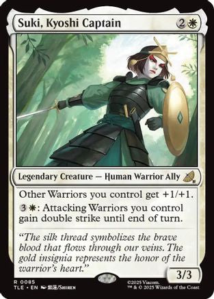 Suki, Kyoshi Captain |  (085) [Avatar: The Last Airbender: Eternal-Legal]