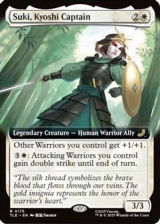 Suki, Kyoshi Captain (Extended Art) |  (175) [Avatar: The Last Airbender: Eternal-Legal]