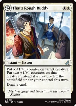 That's Rough Buddy |  Foil (087) [Avatar: The Last Airbender: Eternal-Legal]
