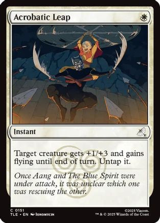 Acrobatic Leap |  Foil (151) [Avatar: The Last Airbender: Eternal-Legal]