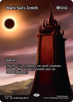 Black Sun's Zenith (Borderless) |  (022) [Avatar: The Last Airbender: Eternal-Legal]