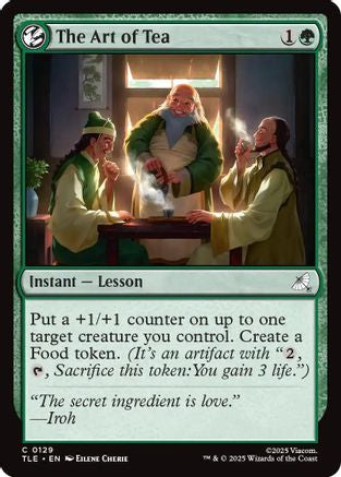 The Art of Tea |  Foil (129) [Avatar: The Last Airbender: Eternal-Legal]