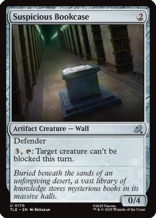 Suspicious Bookcase |  Foil (170) [Avatar: The Last Airbender: Eternal-Legal]
