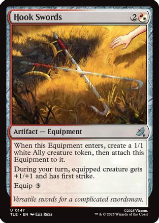 Hook Swords |  Foil (147) [Avatar: The Last Airbender: Eternal-Legal]