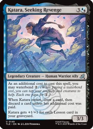 Katara, Seeking Revenge |  Foil (148) [Avatar: The Last Airbender: Eternal-Legal]