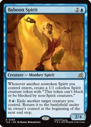 Baboon Spirit |  Foil (089) [Avatar: The Last Airbender: Eternal-Legal]