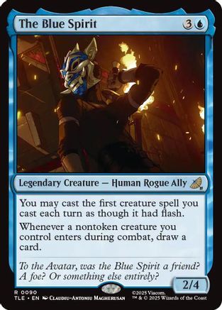 The Blue Spirit |  Foil (090) [Avatar: The Last Airbender: Eternal-Legal]