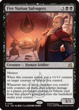 Fire Nation Salvagers |  Foil (106) [Avatar: The Last Airbender: Eternal-Legal]