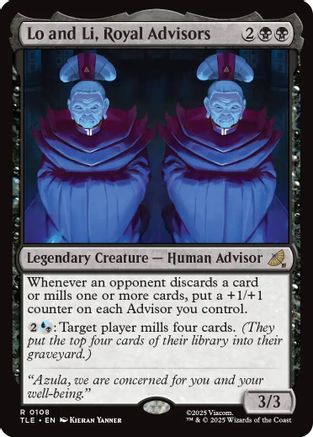 Lo and Li, Royal Advisors |  Foil (108) [Avatar: The Last Airbender: Eternal-Legal]