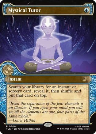 Mystical Tutor (Showcase) |  (308) [Avatar: The Last Airbender: Eternal-Legal]