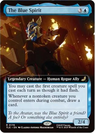 The Blue Spirit (Extended Art) |  Foil (178) [Avatar: The Last Airbender: Eternal-Legal]
