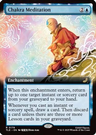 Chakra Meditation (Extended Art) |  Foil (179) [Avatar: The Last Airbender: Eternal-Legal]