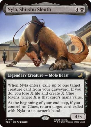 Nyla, Shirshu Sleuth (Extended Art) |  (190) [Avatar: The Last Airbender: Eternal-Legal]