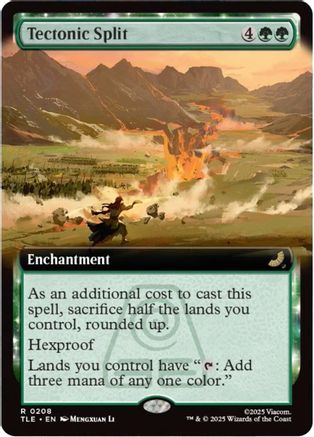 Tectonic Split (Extended Art) |  (208) [Avatar: The Last Airbender: Eternal-Legal]