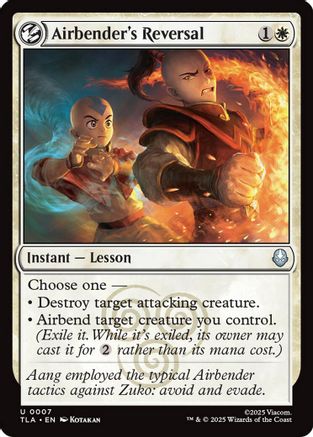 Airbender's Reversal |  Foil (007) [Avatar: The Last Airbender]