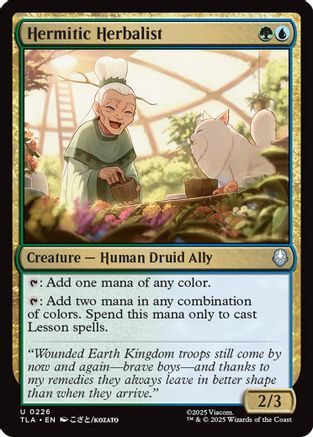 Hermitic Herbalist |  Foil (226) [Avatar: The Last Airbender]